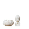 Lotus Baby Buddha Statue Idol for Office Desk & Car Dashboard, Ideal for Home Decor