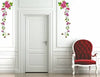 Flower Vines' Wall Sticker (PVC Vinyl, 70 cm x 25 cm, Multicolour)