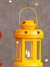 Moroccan Lantern, Tealight Candle Holder with Tealight Candle for Home Decor Home Decor and Gift - Yellow