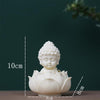 Lotus Baby Buddha Statue Idol for Office Desk & Car Dashboard, Ideal for Home Decor