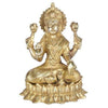 Astadhatu Made Shri Maha Lakshmi Brass Idol for Prosperity, Home Decor and Home temple - 8.0 Centimetres