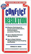 Confict Resolution by Donald H. Weiss [Paperback]