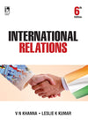 International Relations by V N Khanna, Leslie K Kumar [Paperback]