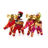 Handmade Recycled Material Elephant Rider Rajasthani Dolls Puppet Tealight Candle Holder