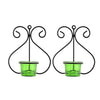 Decor Set of 1 Wall Hanging Tealight Candle Holder Metal Wall Sconce with Glass Cups