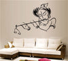 'Krishna' Wall Sticker (PVC Vinyl, 50 cm x 70 cm, Multicolour)