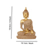 Lord Buddha Idol Statue Showpiece for Home Decor Living Room Bedroom Office Desk Table Top Wall