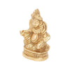 Brass Kuber/Kubera God Sitting Idol, Lord of Wealth & Prosperity