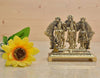 Ram Darbar Idol for Home Temple with Sitting Hanumanji