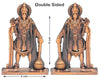 Hindu Gods : Hanuman Ji Metal Idol for Car Dashboard Office Table Temple