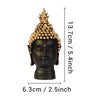 lord Buddha Head Idol for Home Decor Mandir Temple Pooja Room Living Room