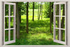 3D Top View Illusion Vinyl Wall Decal Sticker in The Woods