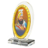 Oval Shape Showpiece of Guru Gobind Singh Ji Idol Statue for Office & Home Decor