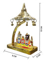 Lord Jagannath, Subhadra and Balaram Idol for Pooja, Home Temple & Office Desk