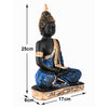 Polyresin Lord Gautam Buddha Figurine Idols for Living Room in Home Decorative