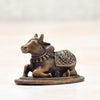 Lord Nandi Idol, Patina Antique Finish For Home Decor, Pooja Room