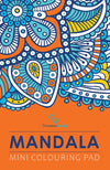 Mandala - Mini Adult Colouring Pad by Team Pegasus [Paperback]