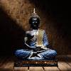 new 25 centimetre Meditating sitting Buddha statue showpiece idol home decor items for living room and gifts