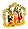 Metal lord Shri Ram Mata Sita Laxman ji and hanuman Ji for Car Dashboard, Temple, Home Decor & Office Showpiece