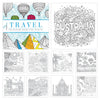 Travel - Colouring Book For Adults by Team Pegasus [Paperback]