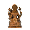 Copper Handmade Lakshmi Narashimha Idol, 90 Grams