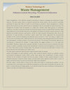 Modern Technology of Waste Management: Pollution Control, Recycling, Treatment & Utilization by NIIR Board [Paperback]