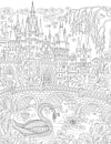 Fantasy- Colouring Book for Adults [Paperback]