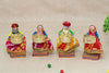 Handmade Recycled Material Rajasthani Raja Rani Puppet/Dolls Diyas Tealight