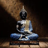 A serene image of Lord Buddha, the founder of Buddhism, meditating.