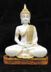  A serene image of Lord Gautam Buddha, the founder of Buddhism, meditating.