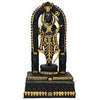 Handmade Ram Lalla idol, 12.7L x 8.6W x 25.6H cm, crafted from premium resin, showcasing intricate details, ideal for altars and spiritual decor