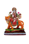 A beautifully crafted handmade idol of Goddess Durga, symbolizing wealth and tranquility, perfect for home and office decor