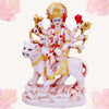 Handmade Goddess Durga Maa Idol made from resin, 12L x 7W x 18H cm, ideal for home decor and religious ceremonies