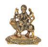 Handmade Goddess Durga Metal Statue Idol, 12.7 cm, intricately designed, ideal for home decor and spiritual practices