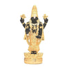 Gold Plated Balaji Idol, 16 inches tall, showcasing intricate craftsmanship and vibrant color accents, perfect for altars and home decor