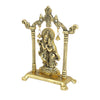 Gold-plated Radha Krishna idol, intricately crafted with a beautiful finish, ideal for home decor or as a meaningful gift for spiritual occasions.