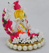 Handcrafted Ganesha idol made of Polyresin, symbolizing wisdom and prosperity, perfect for home decor and altars