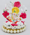 Handcrafted Ganesha idol made of Polyresin, symbolizing wisdom and prosperity, perfect for home decor and altars