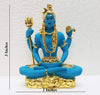 Handmade Lord Shiva resin idol, ideal for enhancing spiritual spaces, homes, offices, or as a thoughtful gift for any occasion.