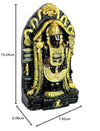 Handmade Lord Balaji Venkatesh idol made from resin, featuring intricate details and perfect for altars, homes, or offices.