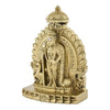 Handmade Lord Murugan idol crafted from resin, featuring intricate details, ideal for enhancing home decor or spiritual altars.