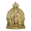 Handmade Lord Murugan idol crafted from resin, featuring intricate details, ideal for enhancing home decor or spiritual altars.