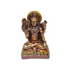 Handmade resin statue of Lord Shiva Shankar, depicting his majestic pose with Nandi, ideal for home, office, or altar decor