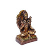 Handmade resin statue of Lord Shiva Shankar, depicting his majestic pose with Nandi, ideal for home, office, or altar decor.