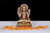 Handmade resin statue of Lord Shiva Shankar, depicting his majestic pose with Nandi, ideal for home, office, or altar decor