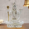 Handmade Lord Shiva idol made of synthetic resin, ideal for enhancing spiritual spaces, altars, or as a thoughtful gift