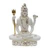 Handmade Lord Shiva idol made of synthetic resin, ideal for enhancing spiritual spaces, altars, or as a thoughtful gift