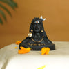 Handcrafted resin mini idol of Lord Shiva, symbolizing power and wisdom, perfect for home altars and spiritual spaces.