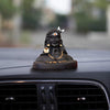 Handcrafted resin mini idol of Lord Shiva, symbolizing power and wisdom, perfect for home altars and spiritual spaces.