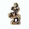 Miniature statue of Mata Durga Sherawali, intricately crafted, ideal for altars, home decor, or office spaces